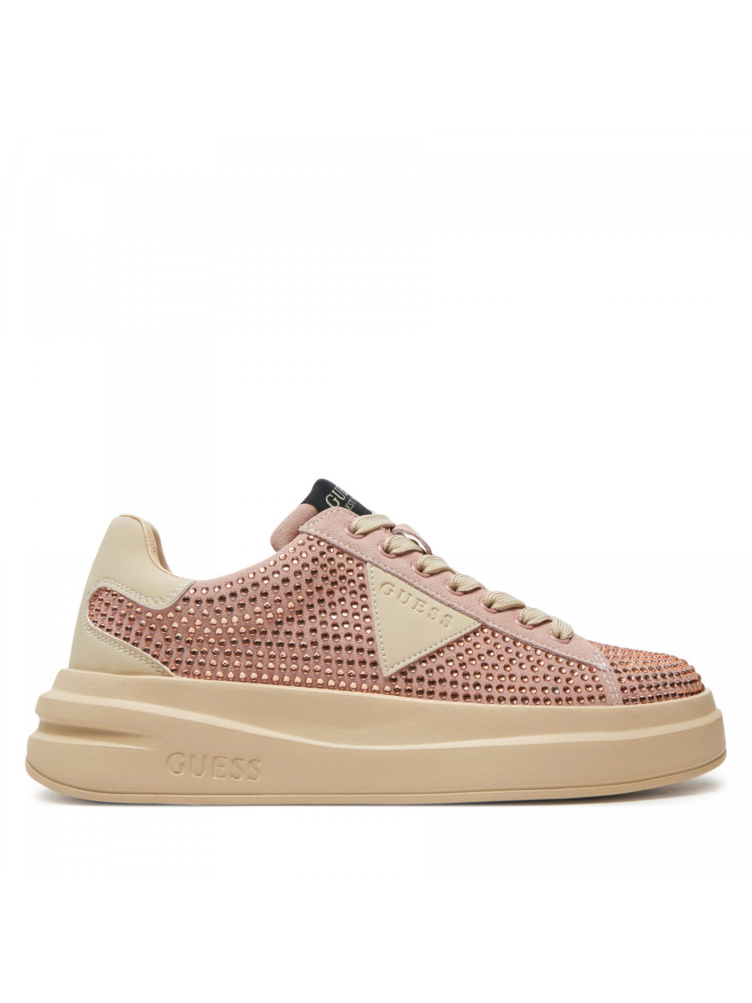 Sneakersy Guess FLPELB SUE12 Růžová